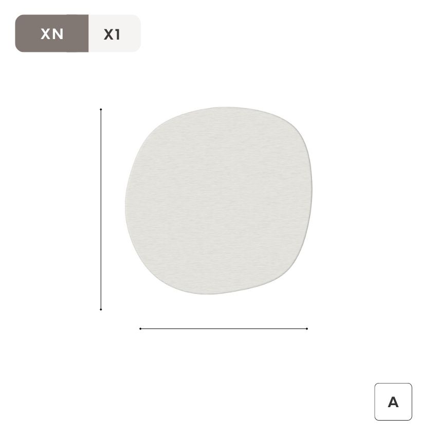 Đế Lót Ly Bằng Đá Diatomite Thấm Hút Nước, Miếng Lót Cốc Bằng đá - YSKHCLCD02XD