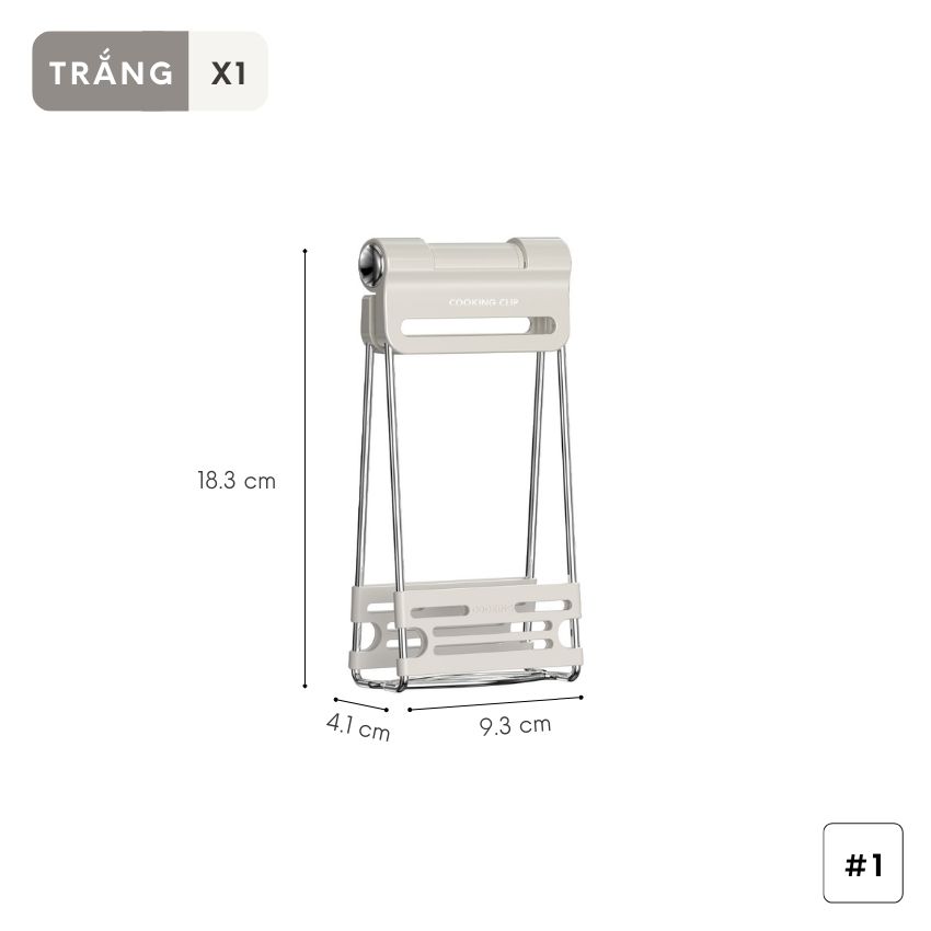 Kẹp gắp đồ nóng đa năng chống trượt cao cấp, dụng cụ gắp đồ nóng - bát - đĩa mọi kích cỡ - DLDCBKBN011TR
