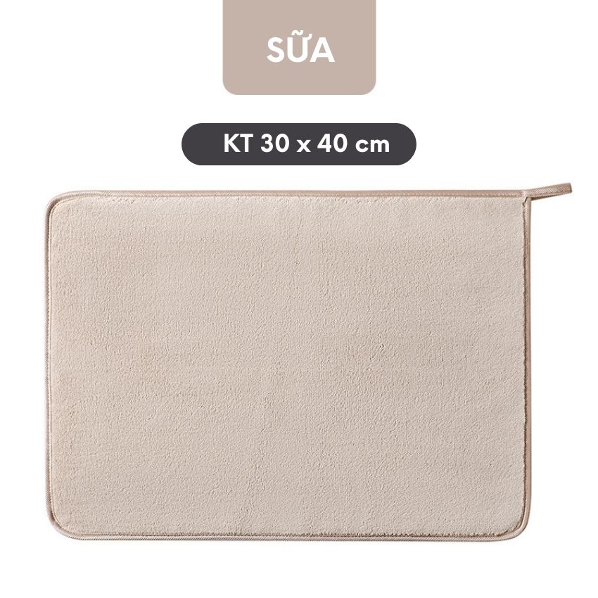 Khăn lau tay treo bếp vải microfiber có móc treo sang trọng, khăn lau bếp cao cấp có móc treo siêu thấm - BTKHLT5S