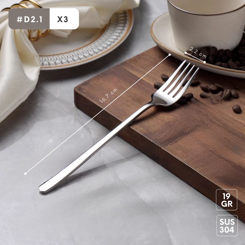 Thìa muỗng inox 304 FEEKA cán dài cao cấp, muỗng thìa inox 304 cao cấp cán dài - UNTAXU032DX3