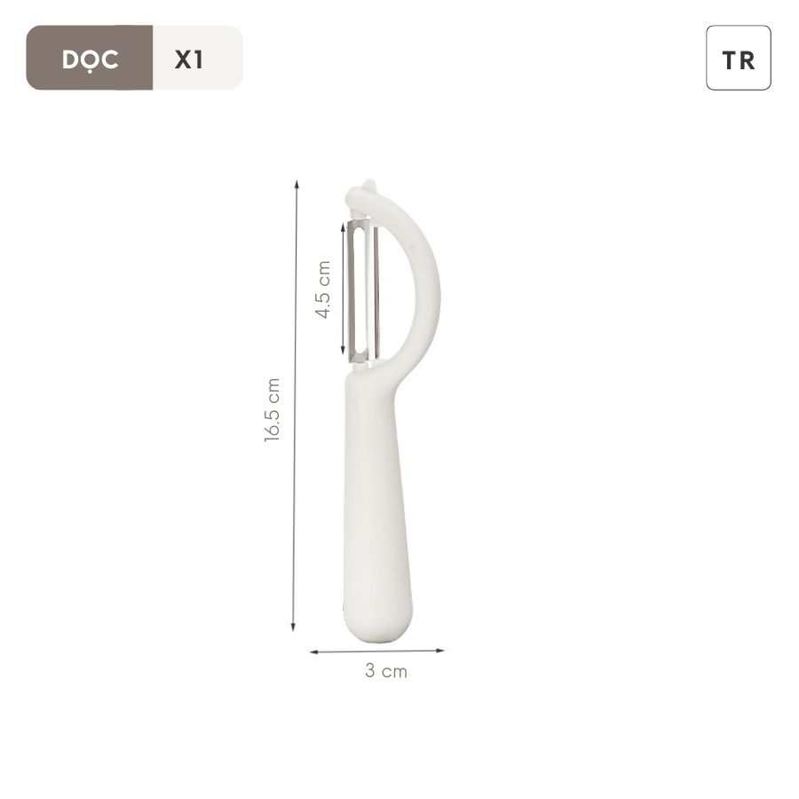 Dụng cụ nạo vỏ rau củ quả đa năng FEEKA 2 phiên bản dọc ngang chống gỉ - PMNAD021TR