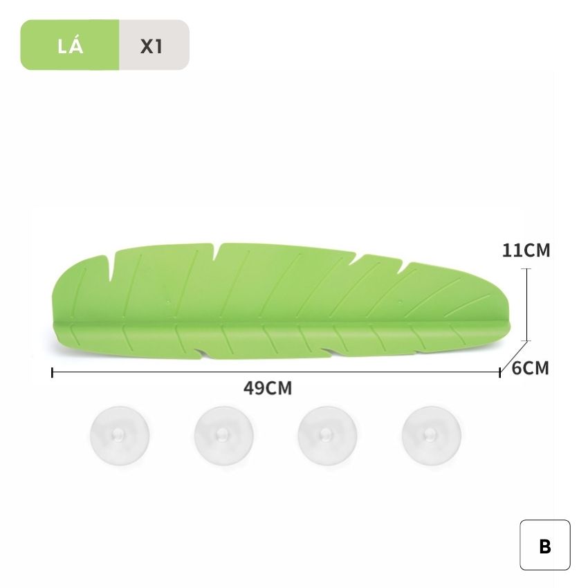 Tấm chắn nước bồn rửa chén silicon, thanh chắn nước bồn rửa bát - UNKHCCNCHL