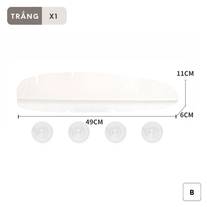 Tấm chắn nước bồn rửa chén silicon, thanh chắn nước bồn rửa bát - UNKHCCNCHL